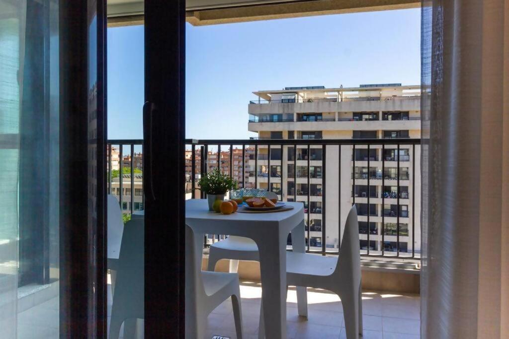 Alboraya Apartamento Con Vista Al Mar Y Piscina Valencia Eksteriør bilde